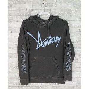 Independent Trading The Lumineers Concert Hoodie Sweatshirt Size S Gray Blue